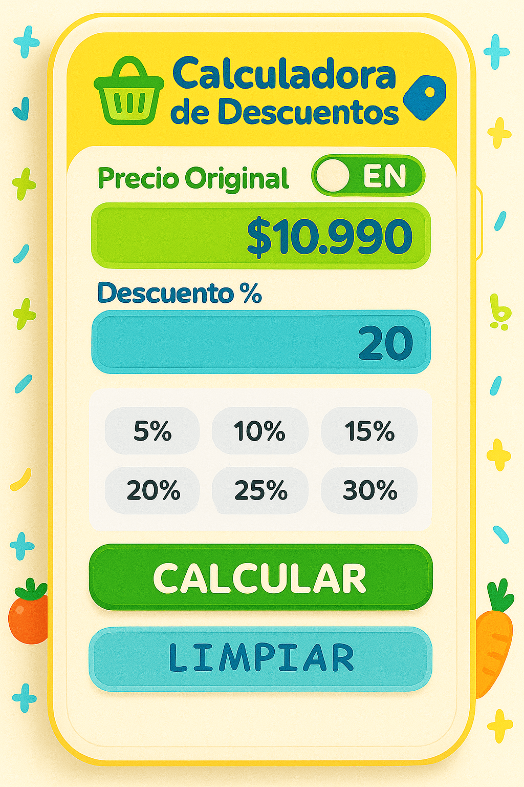 Mockup Calculadora